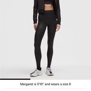 Women's Black lululemon Leggings